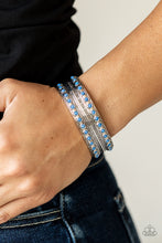 Load image into Gallery viewer, Paparazzi Costa Rica Retreat - Blue - VENDOR _NAME - Sassy Sparkles $5 Jewelry
