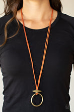 Load image into Gallery viewer, Paparazzi Noticeably Nomad - Orange - VENDOR _NAME - Sassy Sparkles $5 Jewelry
