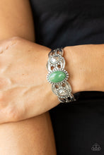 Load image into Gallery viewer, Paparazzi Solar Solstice - Green - VENDOR _NAME - Sassy Sparkles $5 Jewelry
