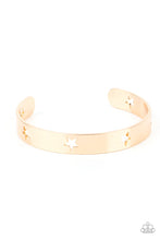 Load image into Gallery viewer, Paparazzi American Girl Glamour - Gold - VENDOR _NAME - Sassy Sparkles $5 Jewelry
