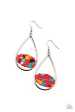 Load image into Gallery viewer, Paparazzi Tropical Terrazzo - Red - VENDOR _NAME - Sassy Sparkles $5 Jewelry
