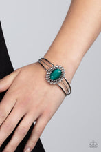 Load image into Gallery viewer, Prismatic Flower Patch - Green - VENDOR _NAME - Sassy Sparkles $5 Jewelry
