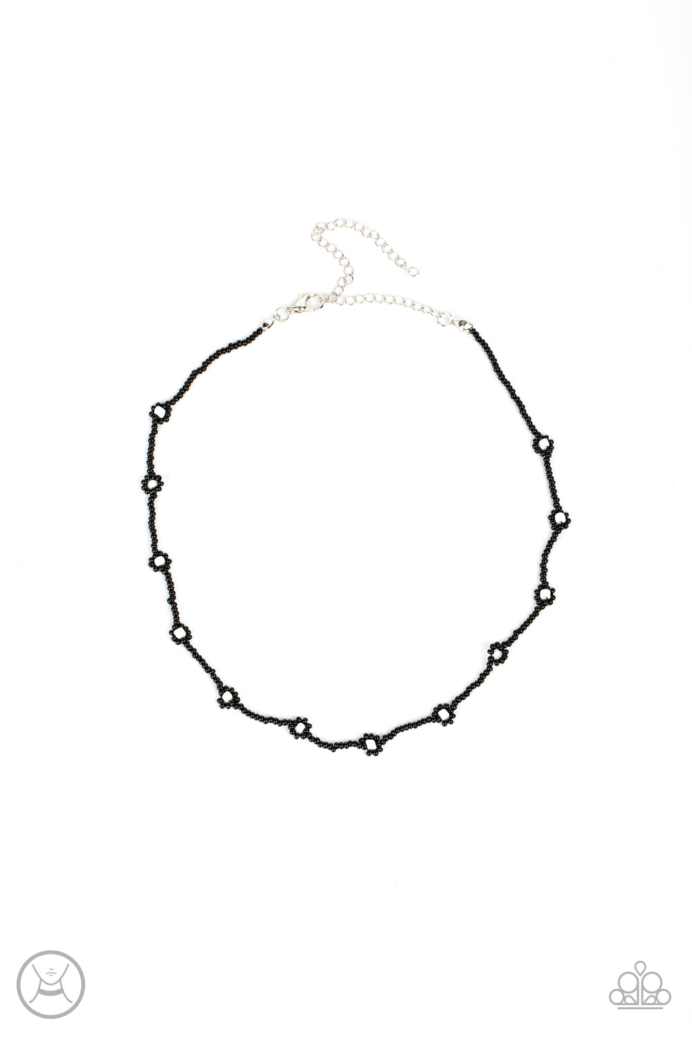 Paparazzi Colorfully Flower Child - Black - VENDOR _NAME - Sassy Sparkles $5 Jewelry