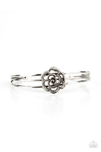Load image into Gallery viewer, Paparazzi Rosy Repose - Silver - VENDOR _NAME - Sassy Sparkles $5 Jewelry
