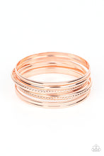 Load image into Gallery viewer, Paparazzi Stackable Shimmer - Copper - VENDOR _NAME - Sassy Sparkles $5 Jewelry
