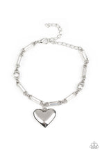 Load image into Gallery viewer, Paparazzi Sweetheart Secrets - White - VENDOR _NAME - Sassy Sparkles $5 Jewelry
