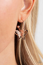 Load image into Gallery viewer, Paparazzi Butterfly Freestyle - Rose Gold - VENDOR _NAME - Sassy Sparkles $5 Jewelry
