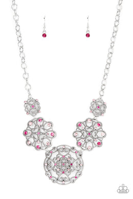 Paparazzi Royally Romantic - Pink - VENDOR _NAME - Sassy Sparkles $5 Jewelry