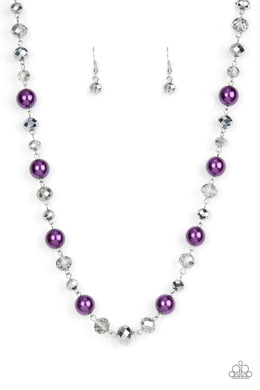 Paparazzi Decked Out Dazzle- Purple - VENDOR _NAME - Sassy Sparkles $5 Jewelry