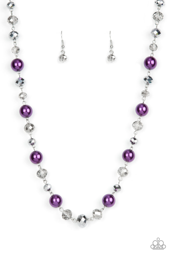 Paparazzi Decked Out Dazzle- Purple - VENDOR _NAME - Sassy Sparkles $5 Jewelry