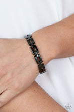 Load image into Gallery viewer, Paparazzi Closed Circuit Strategy - Black - VENDOR _NAME - Sassy Sparkles $5 Jewelry
