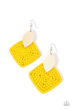 Load image into Gallery viewer, Paparazzi Sabbatical Weave - Yellow - VENDOR _NAME - Sassy Sparkles $5 Jewelry
