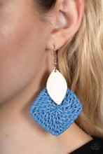 Load image into Gallery viewer, Paparazzi Sabbatical Weave - Blue - VENDOR _NAME - Sassy Sparkles $5 Jewelry
