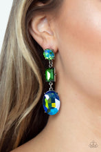 Load image into Gallery viewer, Paparazzi Extra Envious - Green - VENDOR _NAME - Sassy Sparkles $5 Jewelry
