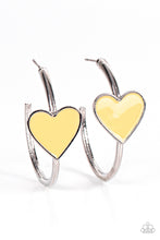 Load image into Gallery viewer, Paparazzi Kiss Up - Yellow - VENDOR _NAME - Sassy Sparkles $5 Jewelry
