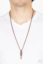 Load image into Gallery viewer, Paparazzi Highland Hunter - Copper - VENDOR _NAME - Sassy Sparkles $5 Jewelry
