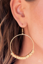 Load image into Gallery viewer, Paparazzi Retro Ringleader - Gold - VENDOR _NAME - Sassy Sparkles $5 Jewelry
