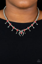 Load image into Gallery viewer, Paparazzi Luck Of The West - Red - VENDOR _NAME - Sassy Sparkles $5 Jewelry
