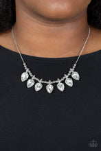 Load image into Gallery viewer, Paparazzi Crown Jewel Couture - White - VENDOR _NAME - Sassy Sparkles $5 Jewelry
