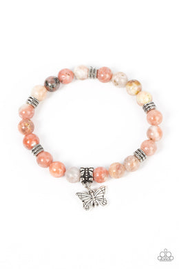 Paparazzi Butterfly Nirvana - Pink - VENDOR _NAME - Sassy Sparkles $5 Jewelry
