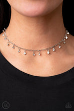 Load image into Gallery viewer, Paparazzi Bringing Sparkle Back - White - VENDOR _NAME - Sassy Sparkles $5 Jewelry
