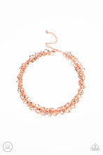 Load image into Gallery viewer, Paparazxi Cause a Commotion - Copper - VENDOR _NAME - Sassy Sparkles $5 Jewelry
