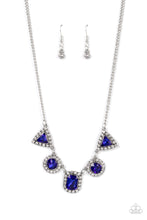 Load image into Gallery viewer, Paparazzi Posh Party Avenue - Blue - VENDOR _NAME - Sassy Sparkles $5 Jewelry
