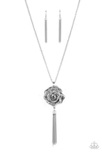 Load image into Gallery viewer, Paparazzi Rosy Redux - Silver - VENDOR _NAME - Sassy Sparkles $5 Jewelry
