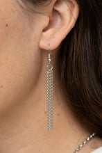 Load image into Gallery viewer, Paparazzi Rosy Redux - Silver - VENDOR _NAME - Sassy Sparkles $5 Jewelry
