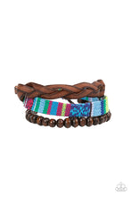 Load image into Gallery viewer, Paparazzi Textile Texting - Blue
