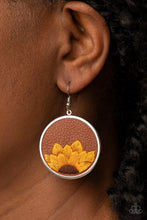 Load image into Gallery viewer, Sun-Kissed Sunflowers - Brown - VENDOR _NAME - Sassy Sparkles $5 Jewelry
