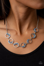 Load image into Gallery viewer, Paparazzi Blissfully Bubbly - Blue - VENDOR _NAME - Sassy Sparkles $5 Jewelry
