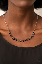 Load image into Gallery viewer, Paparazzi Cue the Mic Drop - Black - VENDOR _NAME - Sassy Sparkles $5 Jewelry
