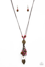 Load image into Gallery viewer, Paparazzi Knotted Keepsake - Pink - VENDOR _NAME - Sassy Sparkles $5 Jewelry
