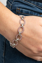 Load image into Gallery viewer, Paparazzi Date Night Debonair - Pink - VENDOR _NAME - Sassy Sparkles $5 Jewelry
