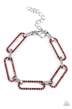 Load image into Gallery viewer, Paparazzi Stil Not Oval You - Red - VENDOR _NAME - Sassy Sparkles $5 Jewelry
