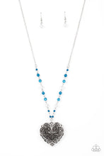 Load image into Gallery viewer, Paparazzi Doting Devotion - Blue - VENDOR _NAME - Sassy Sparkles $5 Jewelry
