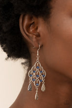 Load image into Gallery viewer, Paparazzi Sentimental Shimmer - Blue - VENDOR _NAME - Sassy Sparkles $5 Jewelry

