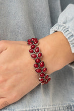 Load image into Gallery viewer, Paparazzi Marina Romance - Red - VENDOR _NAME - Sassy Sparkles $5 Jewelry
