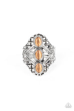 Load image into Gallery viewer, Paparazzi Eye-Catching Cats Eye - Orange - VENDOR _NAME - Sassy Sparkles $5 Jewelry
