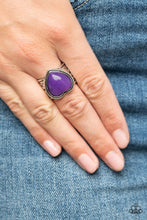 Load image into Gallery viewer, Paparazzi Stone Age Admirer - Purple - VENDOR _NAME - Sassy Sparkles $5 Jewelry
