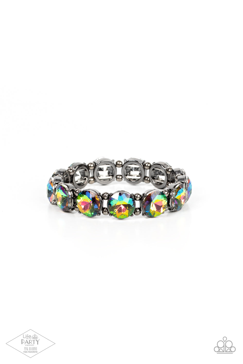 Paparazzi Glitzy Glamorous - Multi - VENDOR _NAME - Sassy Sparkles $5 Jewelry