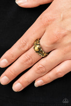 Load image into Gallery viewer, Paparazzi Smooth Smolder - Brass
