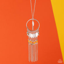 Load image into Gallery viewer, Paparazzi Dancing Dreamcatcher - Orange
