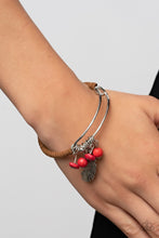 Load image into Gallery viewer, Paparazzi Running a-Fowl - Red - VENDOR _NAME - Sassy Sparkles $5 Jewelry
