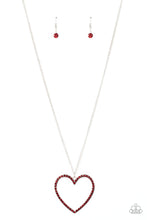 Load image into Gallery viewer, Paparazzi Va-Va-Valentine - Red - VENDOR _NAME - Sassy Sparkles $5 Jewelry

