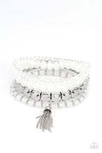 Load image into Gallery viewer, Paparazzi Day Trip Trinket - White - VENDOR _NAME - Sassy Sparkles $5 Jewelry
