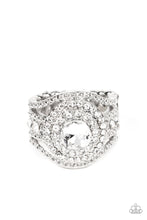 Load image into Gallery viewer, Paparazzi Understated Drama - White - VENDOR _NAME - Sassy Sparkles $5 Jewelry

