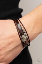 Load image into Gallery viewer, Paparazzi Tahoe Tourist - Brown - VENDOR _NAME - Sassy Sparkles $5 Jewelry

