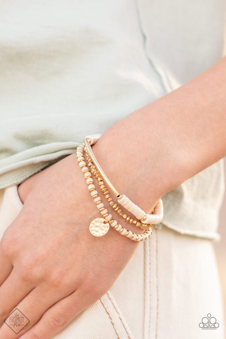 Paparazzi Terraform Trendsetter - Gold - VENDOR _NAME - Sassy Sparkles $5 Jewelry
